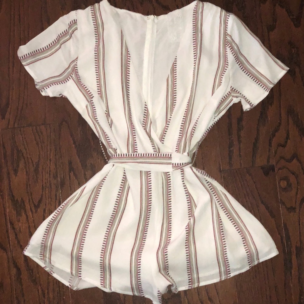 !!ONLY ONE LEFT!! PL Striped Romper